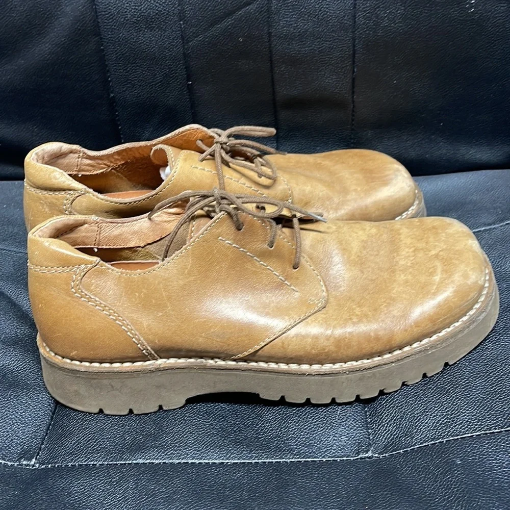 Men's Rockport Tan Casual Shoes Size 9 European 20 leather upper